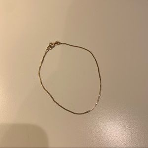 14k gold chain bracelet